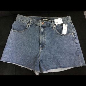 High Waisted Jean Shorts